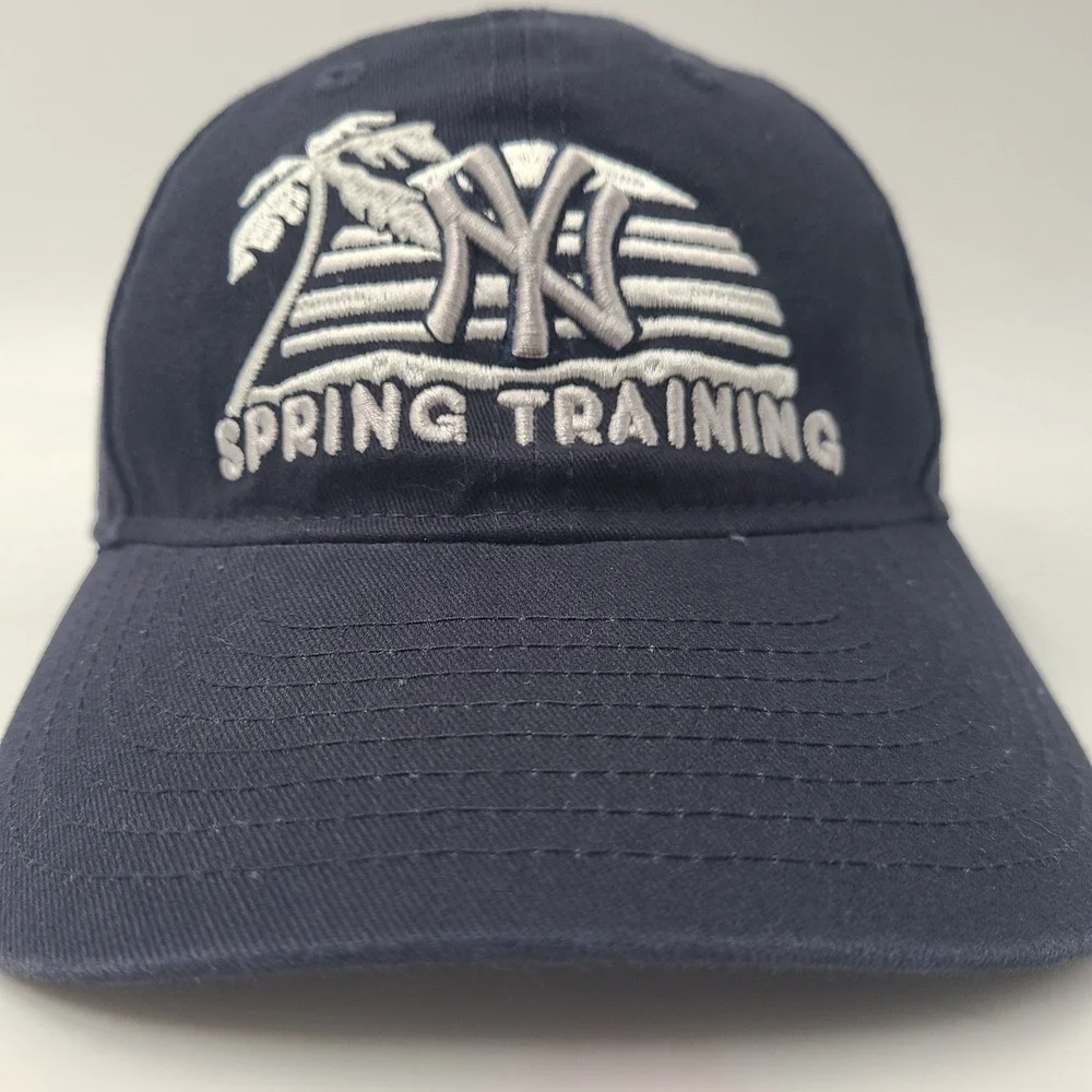 Youth New York Yankees Hat Strapback New Era 9Twenty Blue MLB Spring‎ Training